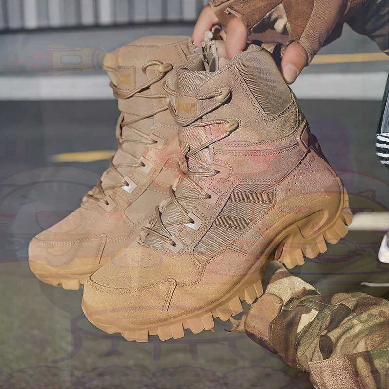 Travel Accessories Long Flight - Tan Long Barrel Deadlift Sepatu Kasual