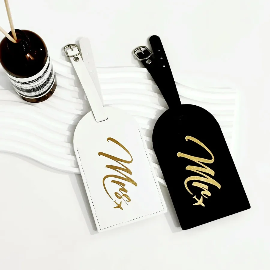 Travel Accessories Gear - 2 buah/set Mr Mrs bagasi pasangan