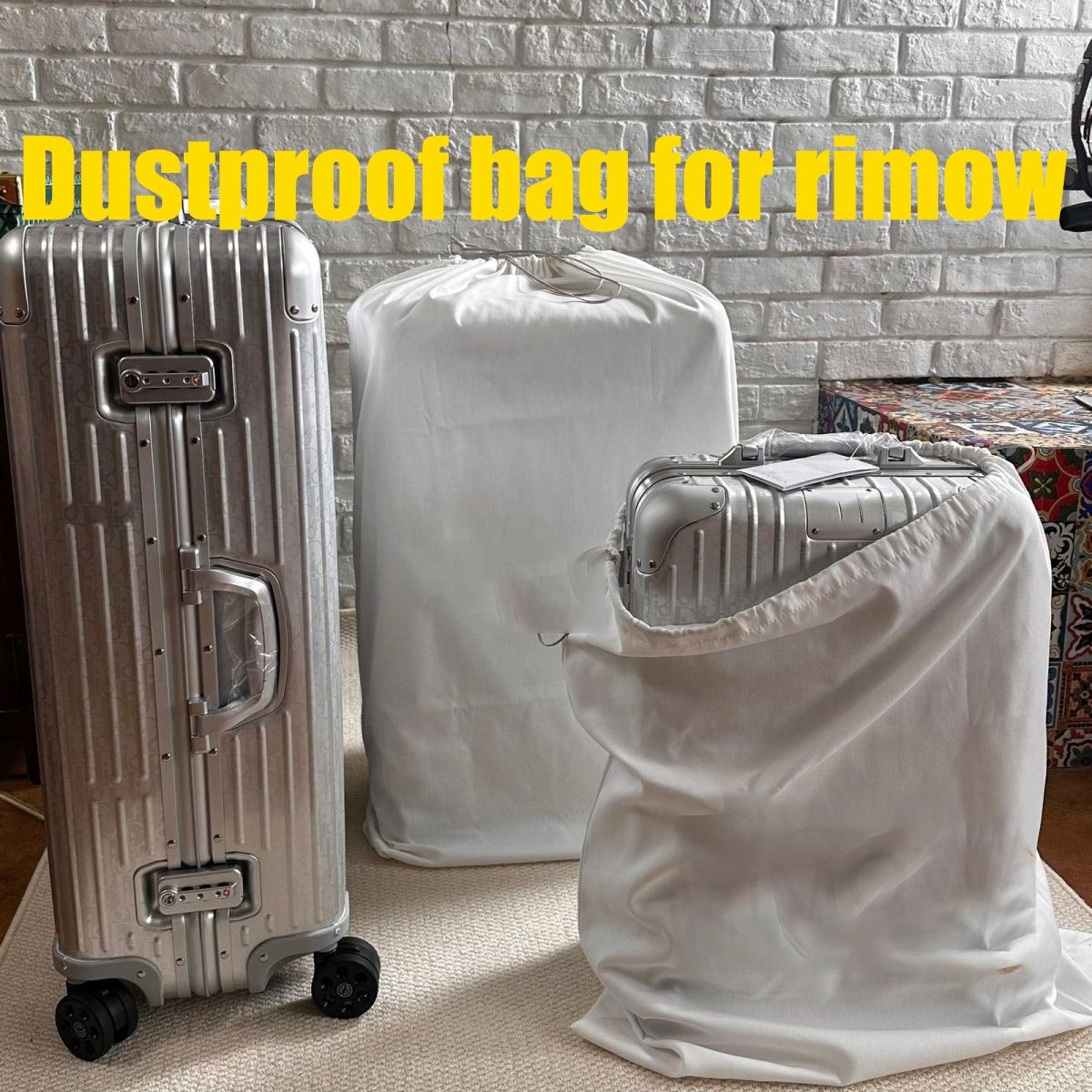 Travel Accessories Rimowa - Pelindung Penutup Bagasi Katun Anti Debu