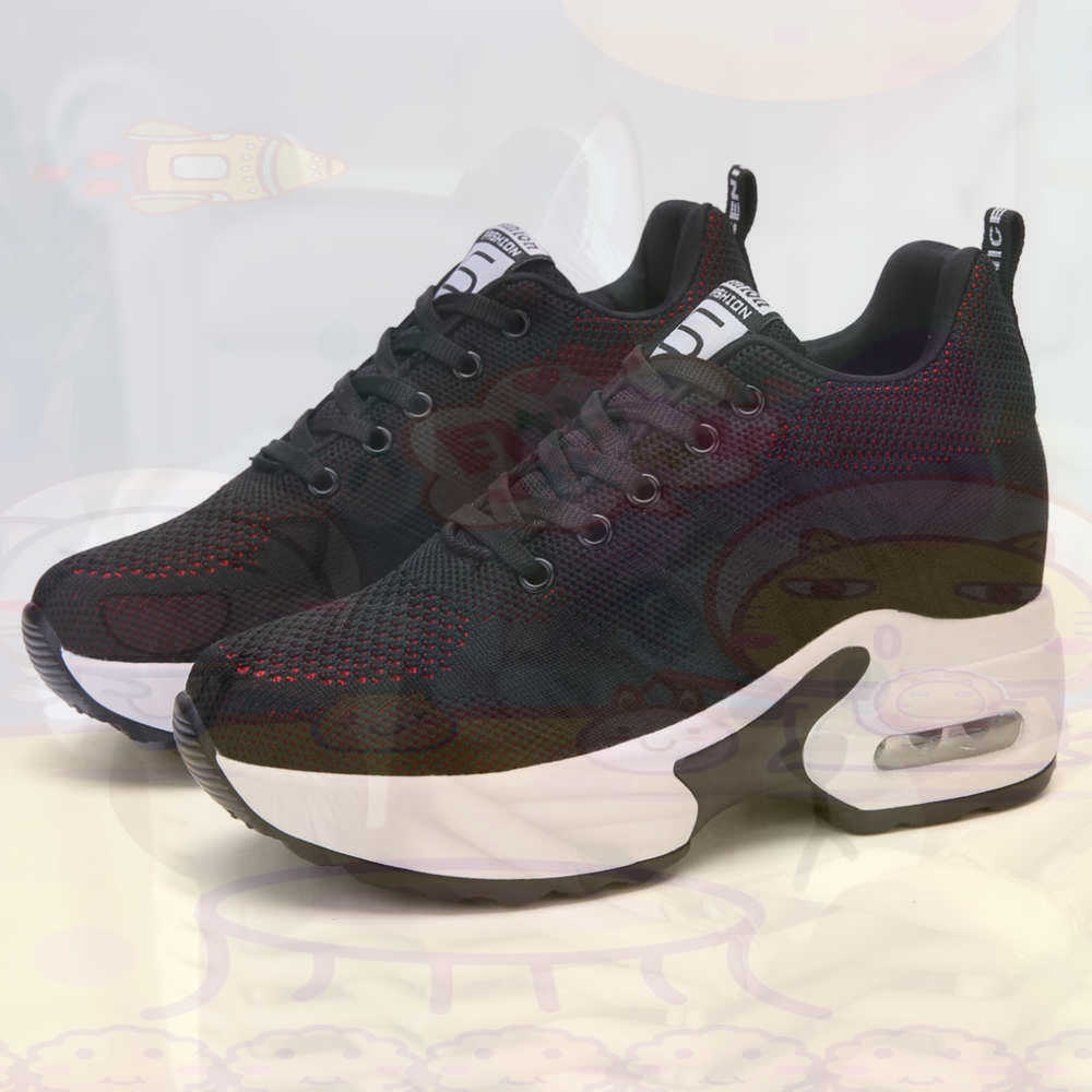 Travel Accessories Long Flight - Merah Ukuran 36 Sepatu Wanita Tenis