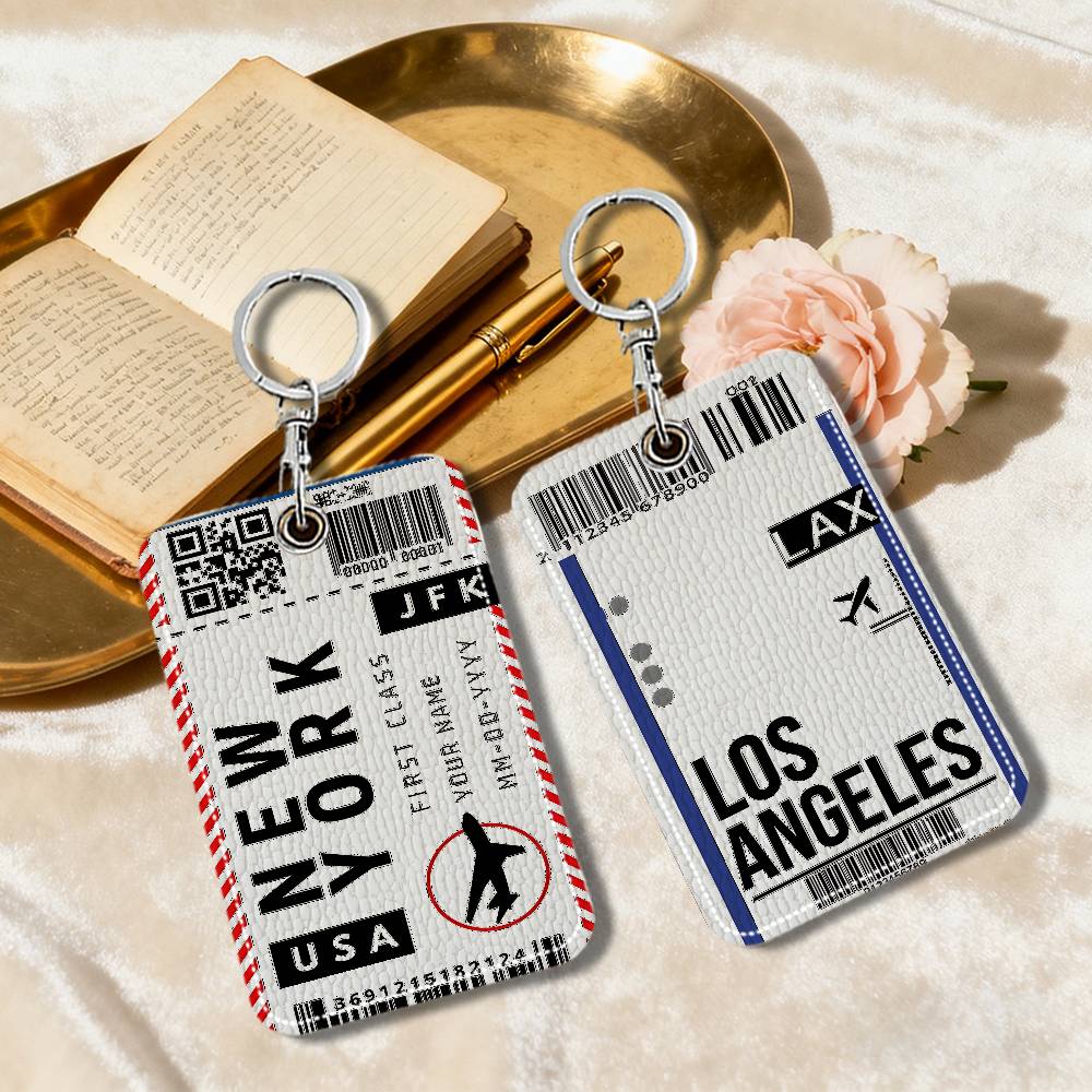 Travel Accessories London - Tiket Pesawat London Paris Gantungan Kunci