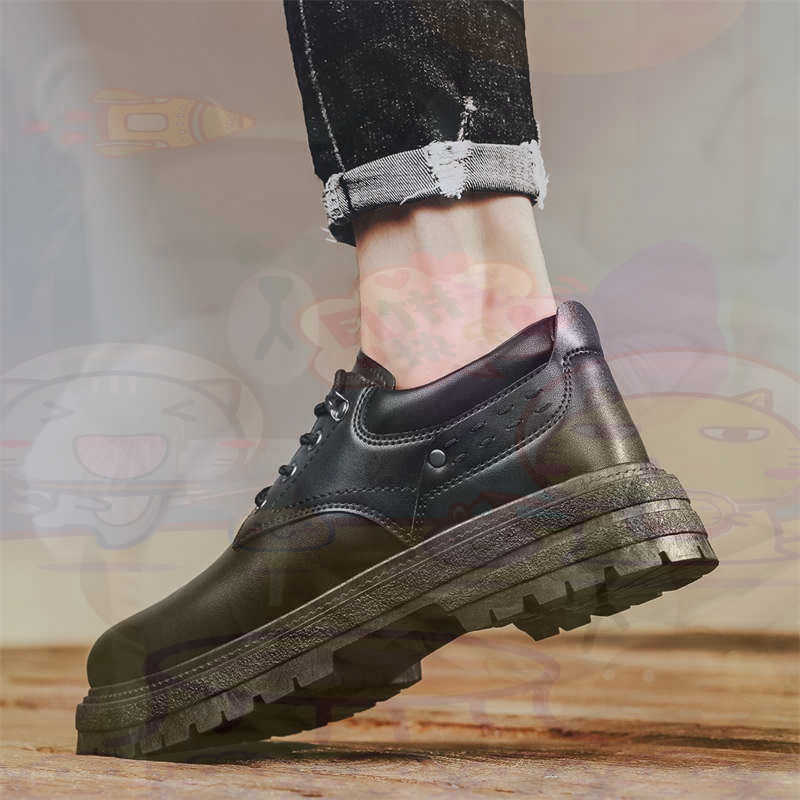 Travel Accessories Long Flight - Sepatu Pria Tenis Pelatih Fashion Kulit