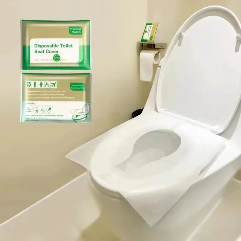 Travel Accessories Gear - 1-10 Penutup Dudukan Toilet Sekali Pakai