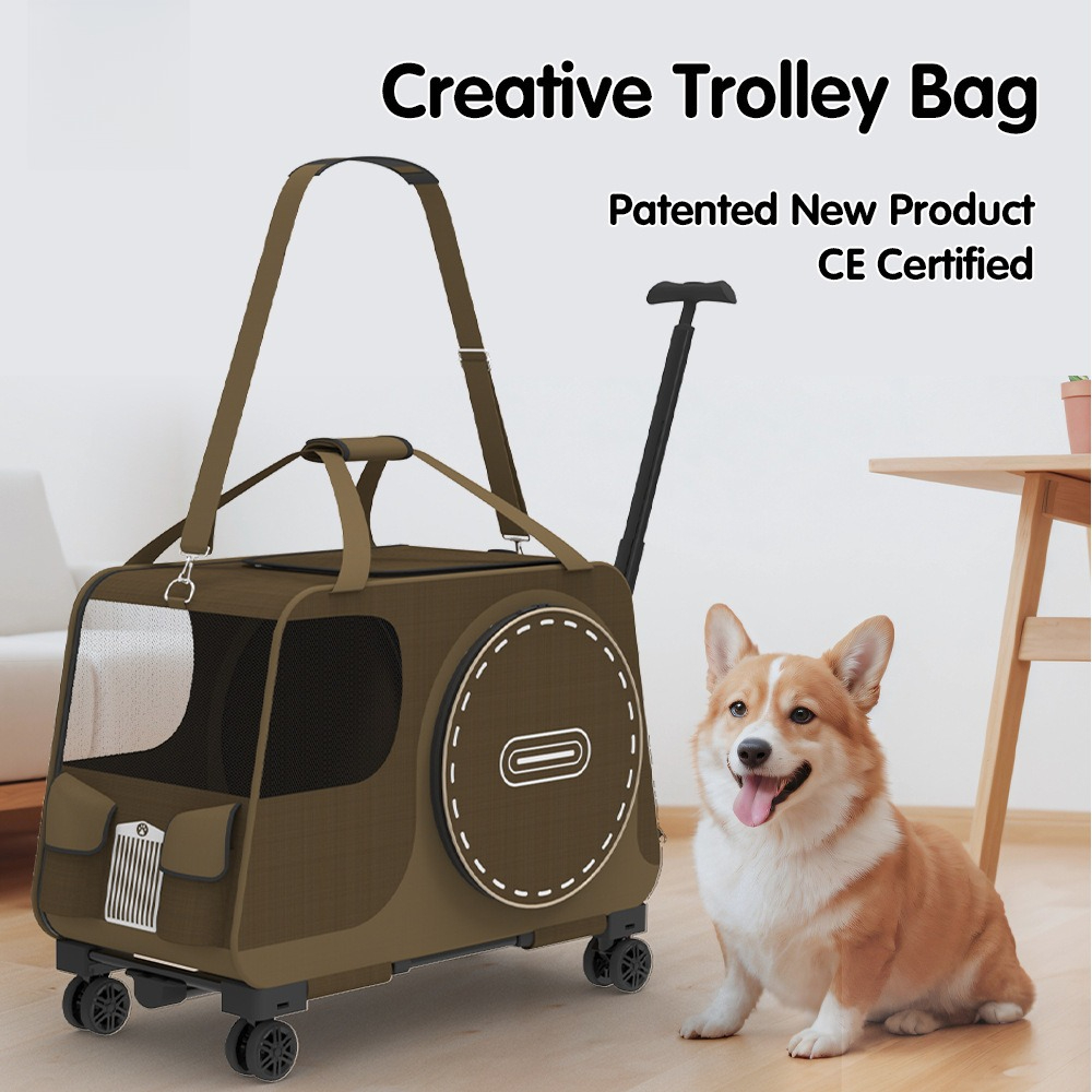 Travel Accessories In Amazon - Tas Kereta Dorong Hewan Peliharaan untuk