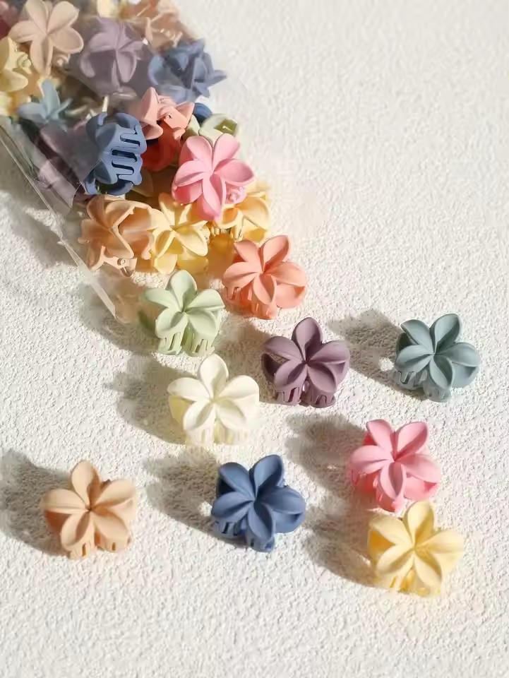 Travel Accessories Kids - 10/15pcs Jepit Rambut 4cm Warna Manis