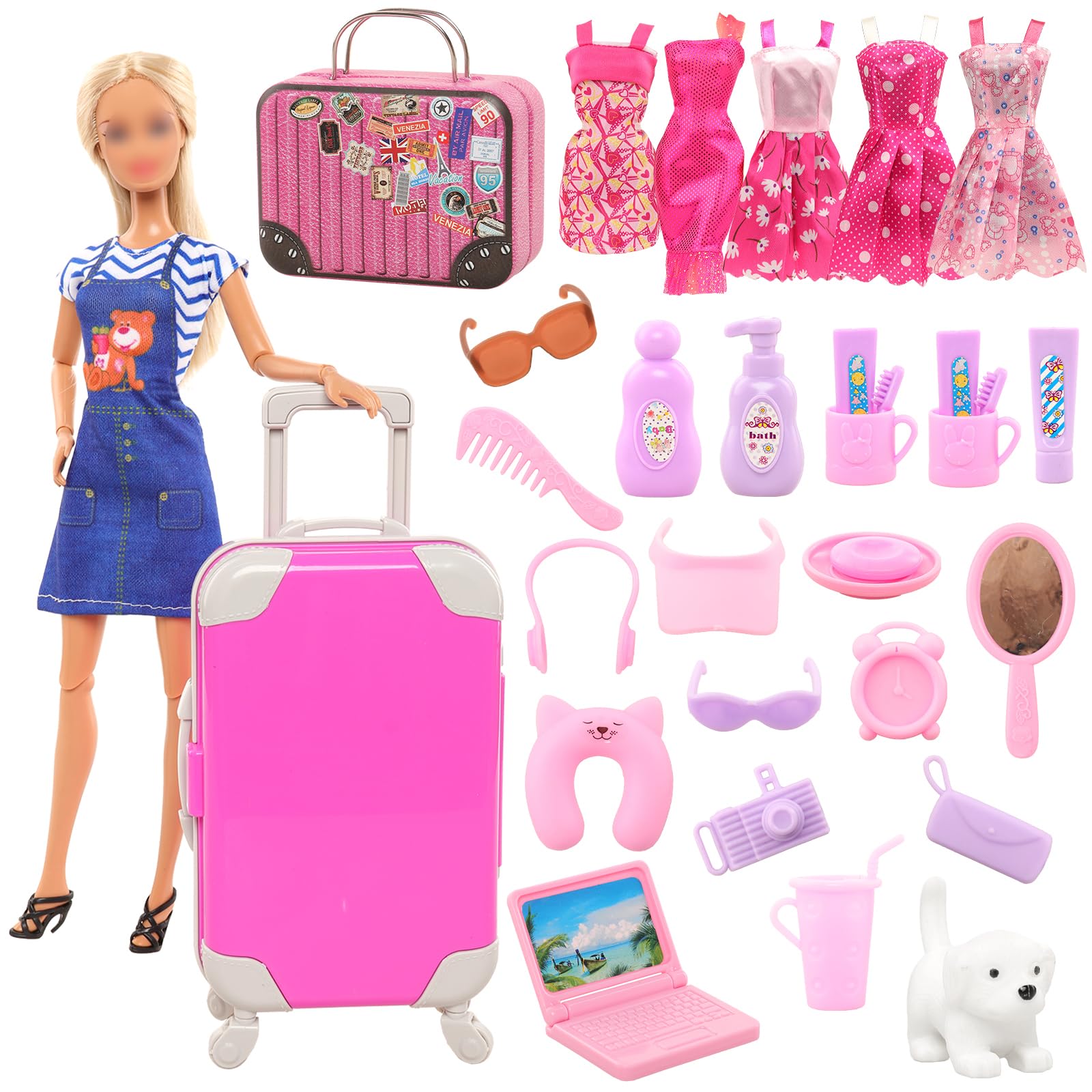 Travel Accessories Kids - BARWA 30 buah 11.5 lnci furnitur