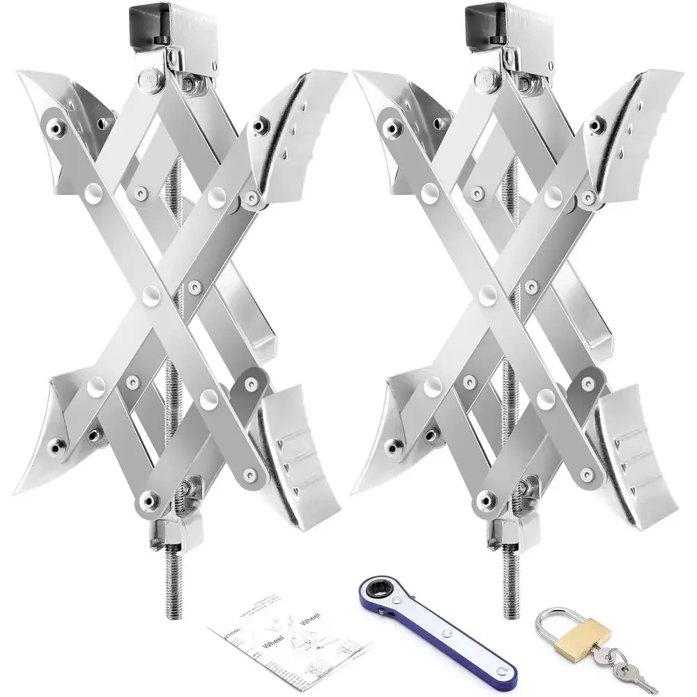 Travel Accessories Us - Penahan Roda RV Bentuk X, Cocok