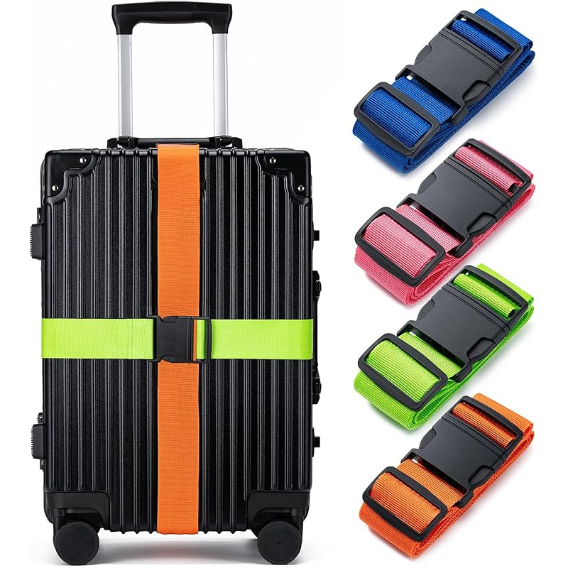 Travel Accessories Gear - 4 Set Tali Pengikat Bagasi, Tali