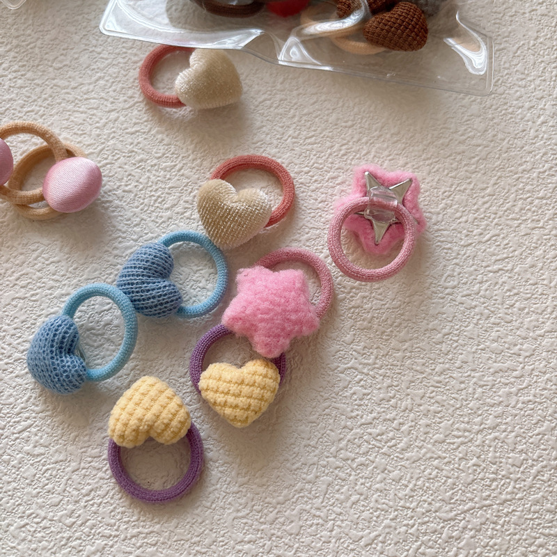 Travel Accessories For 3 Year Old - 10 Buah Ikat Rambut Bayi Perempuan