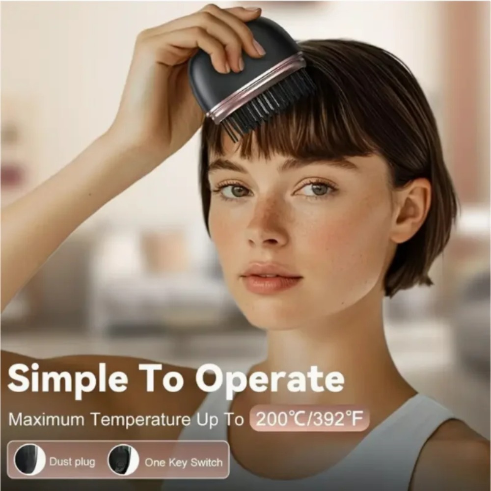 Sikat Pelurus Rambut Mini Isi  - Mini Iron Travel ulasan dan harga