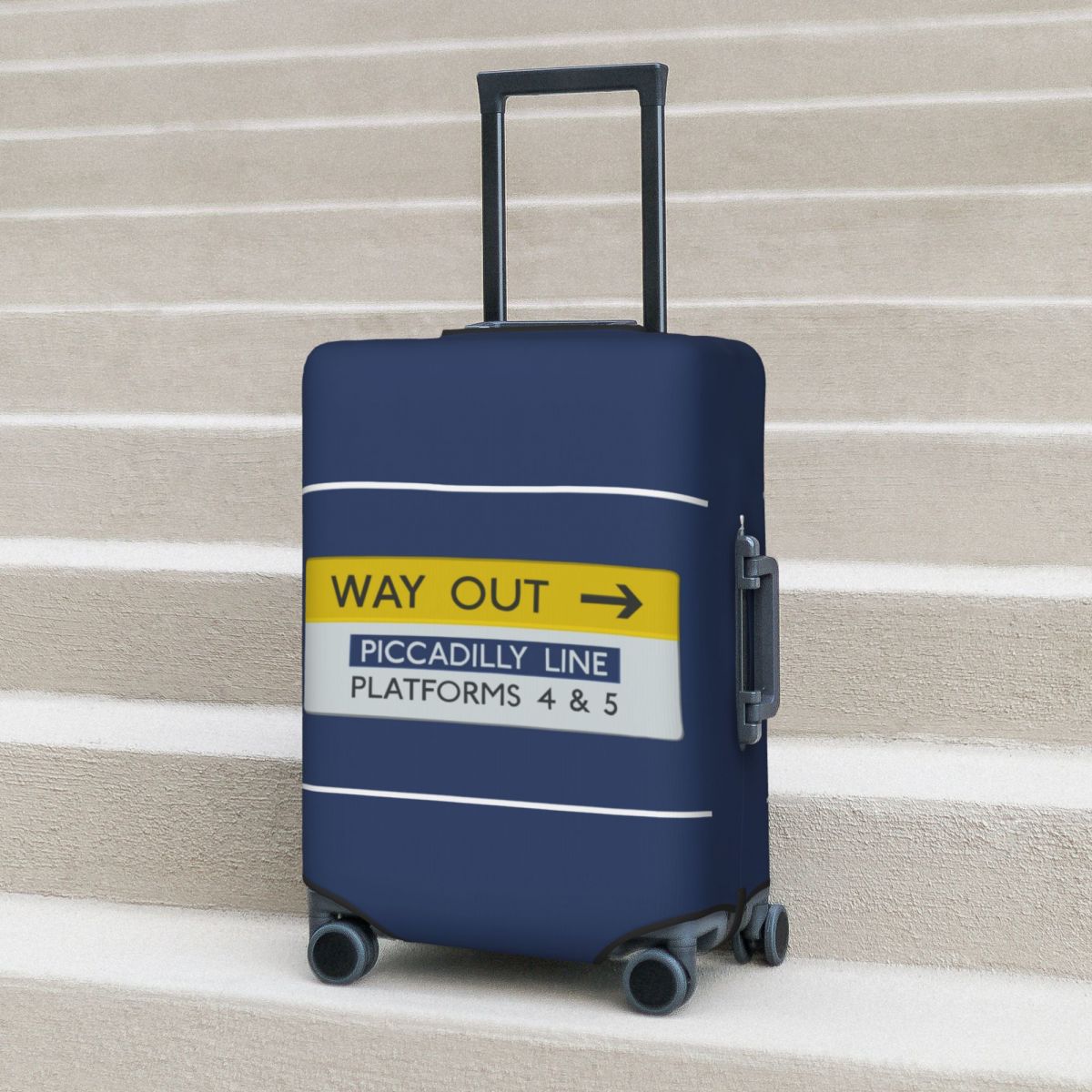 Sarung Pelindung Koper Elastis - Travel Accessories London ulasan dan harga