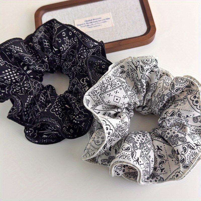 Set Aksesori Rambut Kain Hitam - Travel Accessories Gear ulasan dan harga
