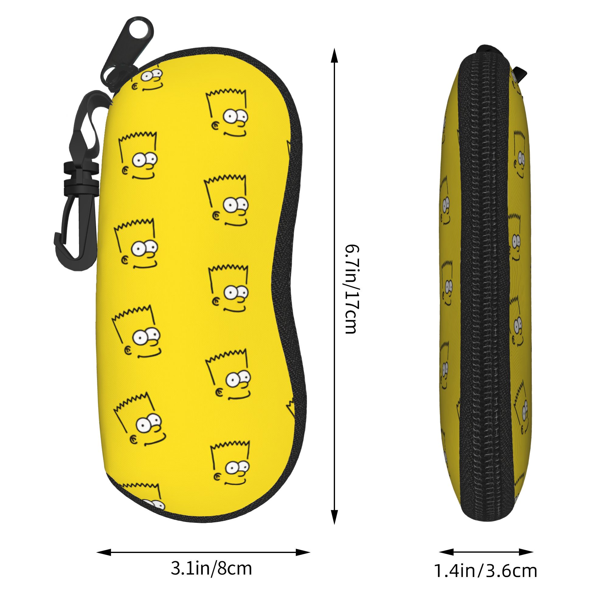 S-Simpsons Film Kacamata Case  - Travel Accessories Pouch For Women ulasan dan harga