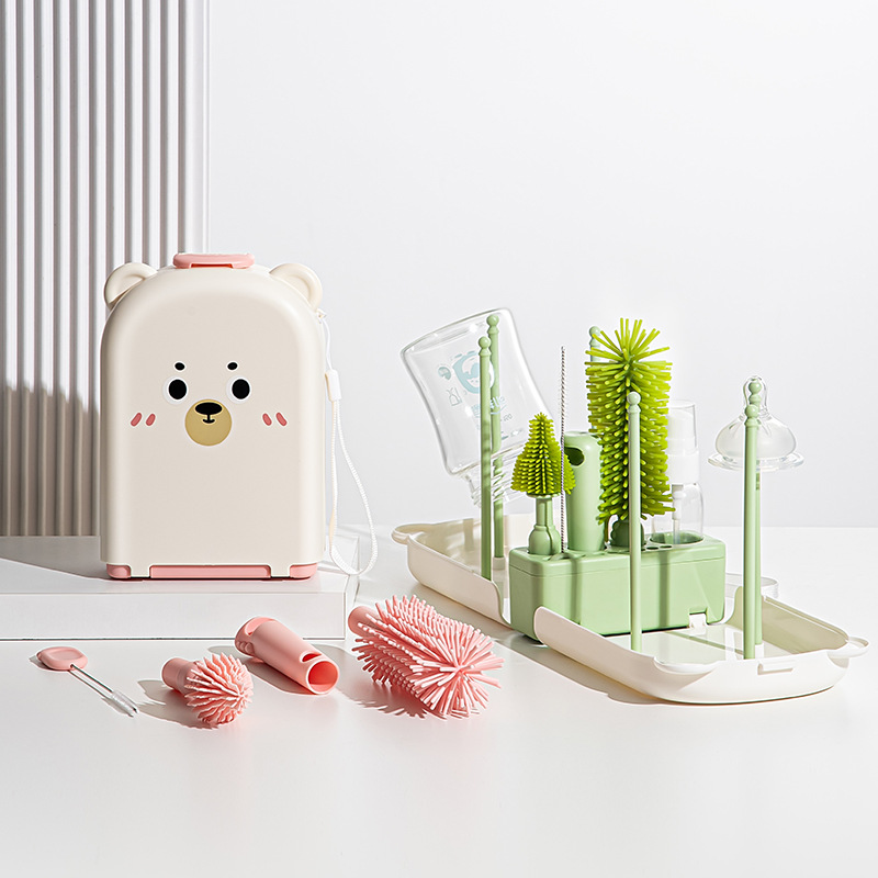 Set Sikat Botol Bayi Perjalana - Travel Accessories For 3 Year Old ulasan dan harga