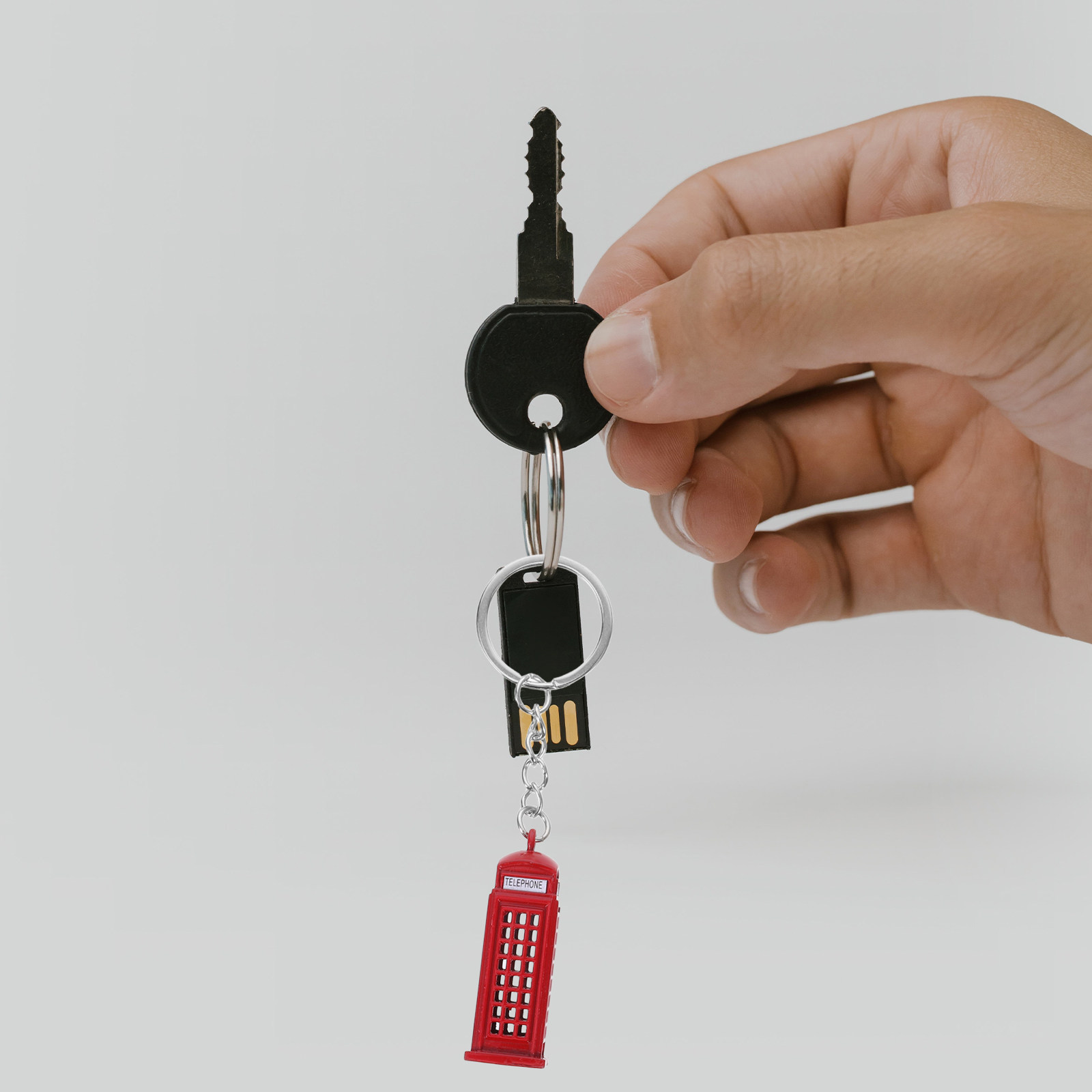 5Pcs Set Gantungan Kunci Souve - Travel Accessories London ulasan dan harga