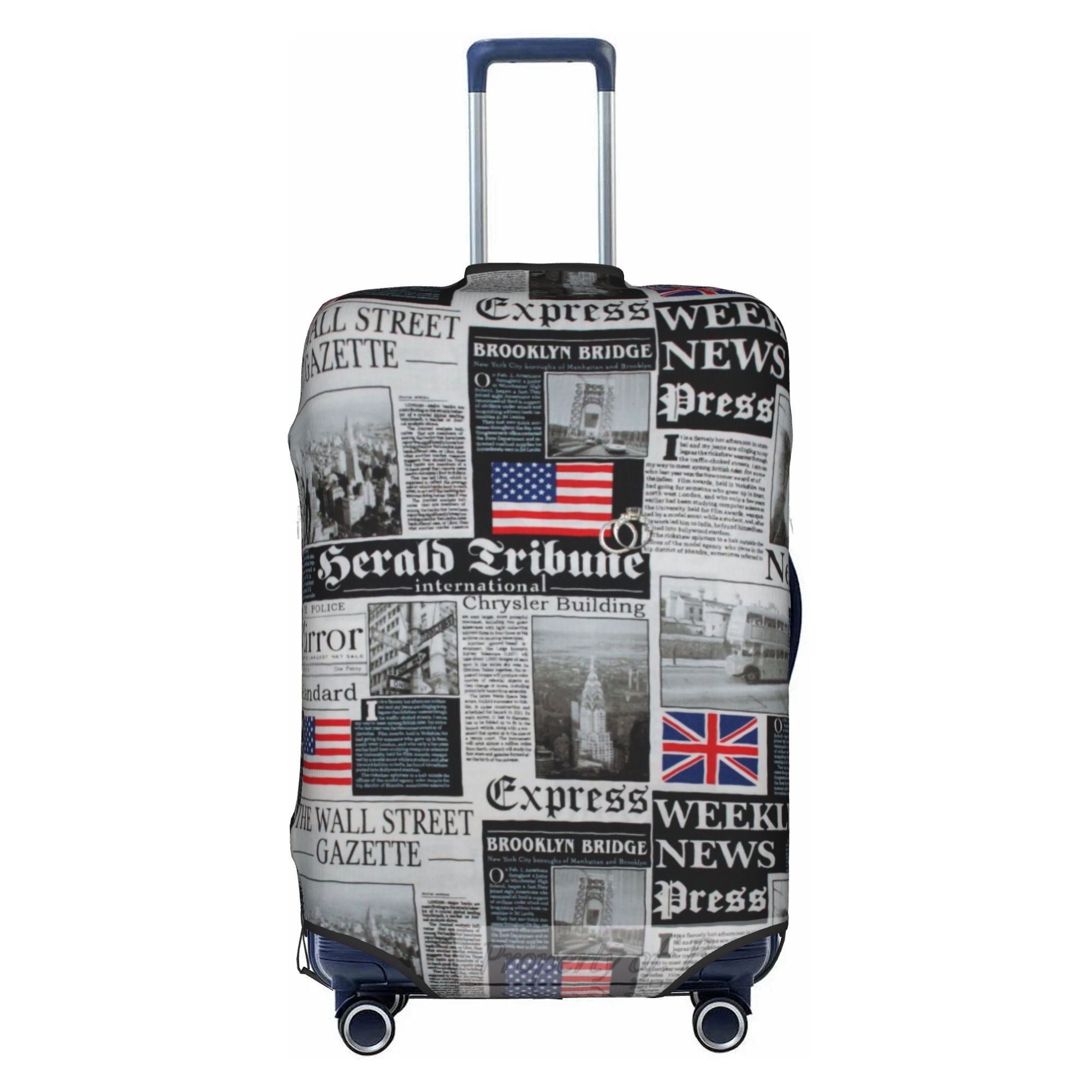 Penutup Koper Pola Bendera Ing - Travel Accessories London ulasan dan harga