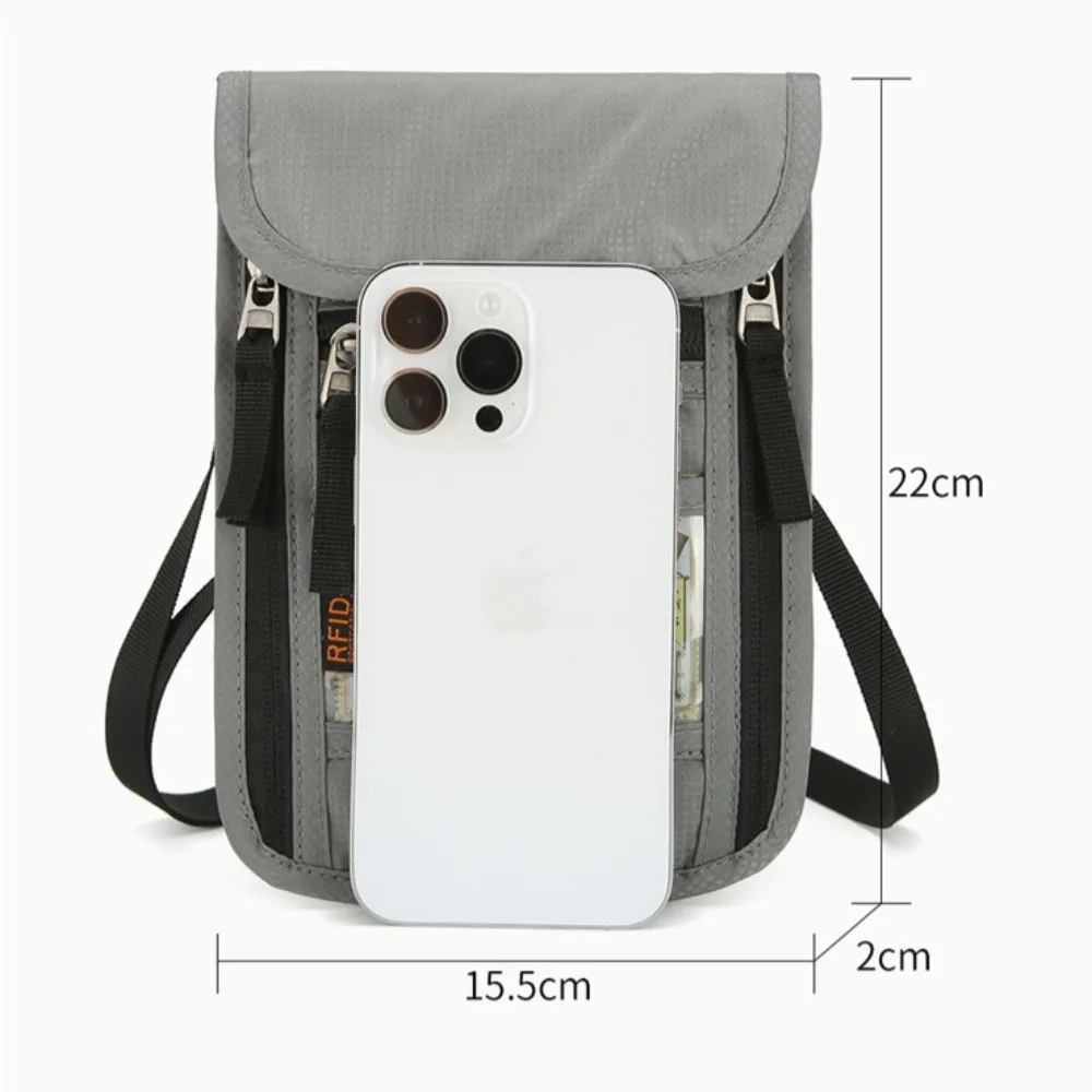 Dompet Leher Anti Maling denga - Travel Accessories Pouch For Women ulasan dan harga