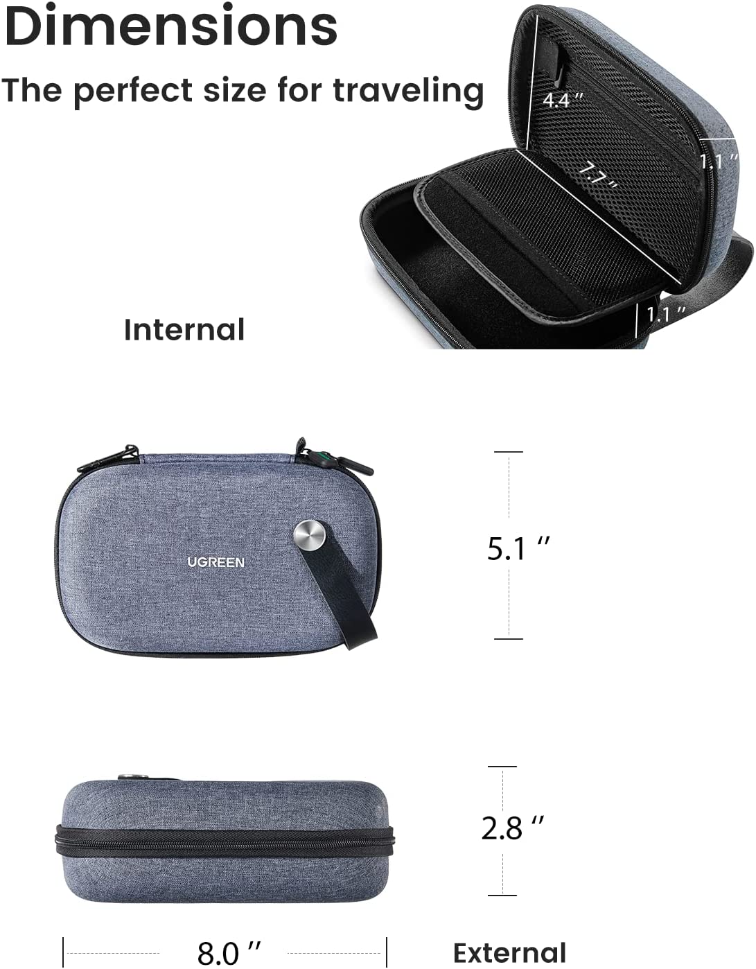 Tas Organizer Perjalanan Elekt - Travel Accessories Case ulasan dan harga