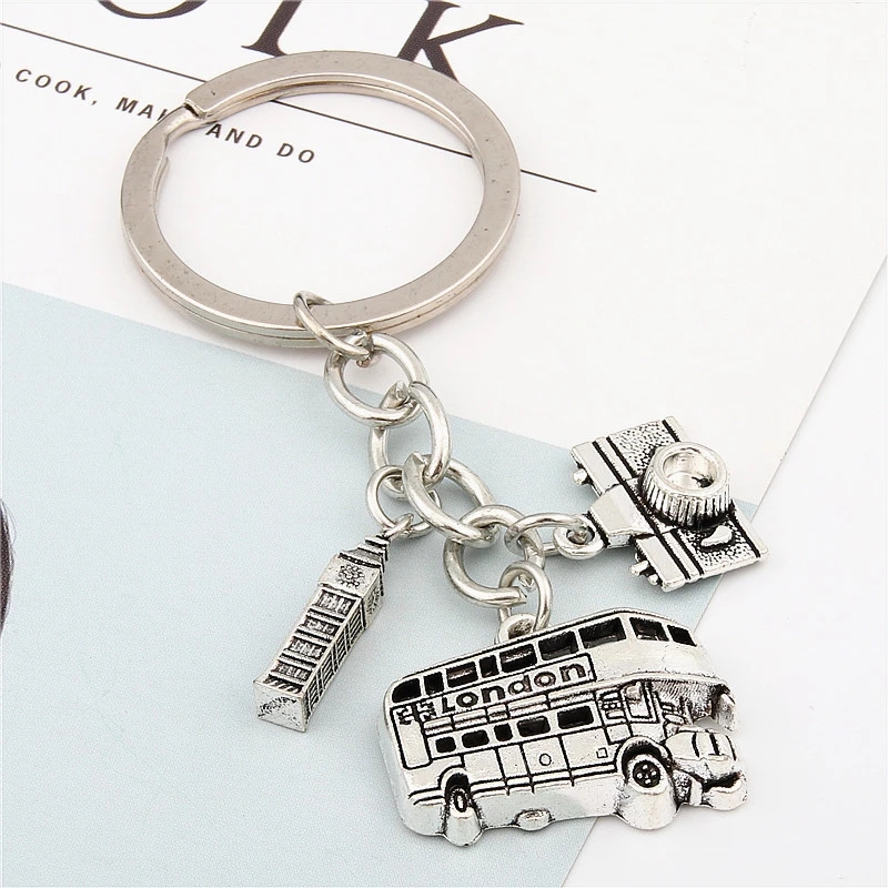 1 Buah London Gantungan Kunci  - Travel Accessories London ulasan dan harga