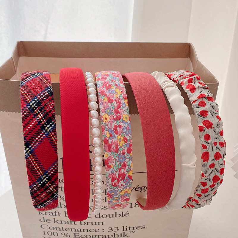 Set 5/7 Buah Ikat Rambut Kain  - Travel Accessories Gear ulasan dan harga