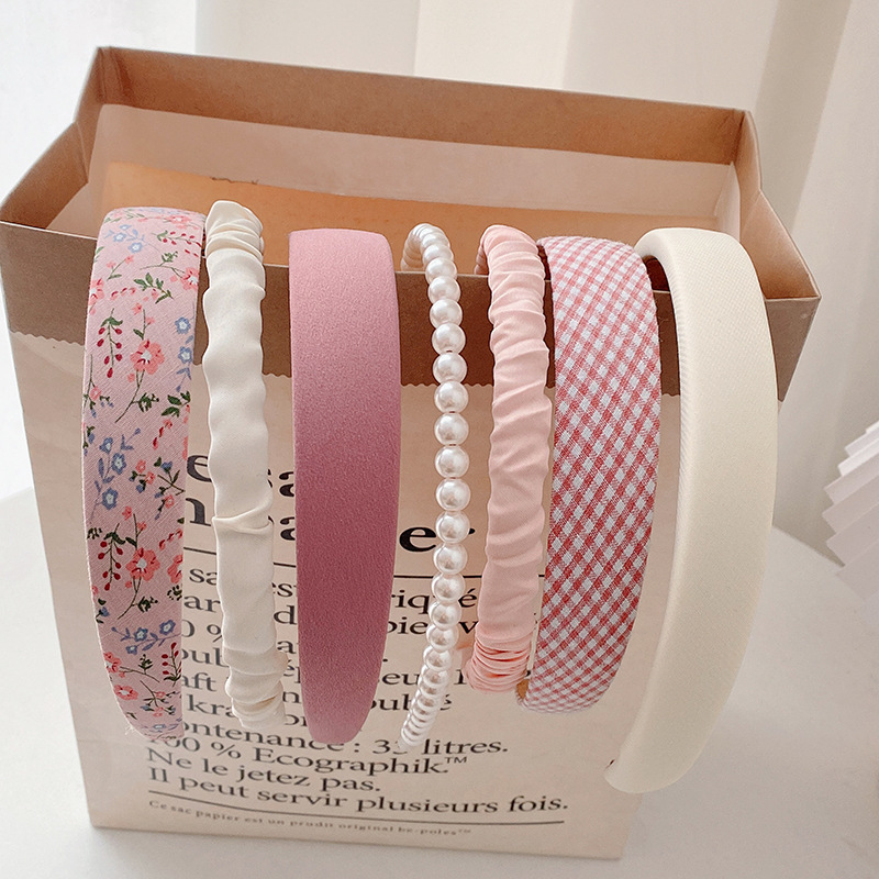 Set 5/7 Buah Ikat Rambut Kain  - Travel Accessories Gear ulasan dan harga