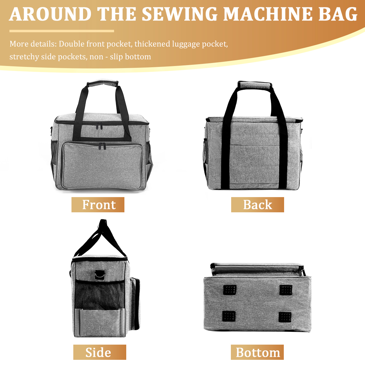 Tas Penyimpanan Mesin Jahit KO - Travel Accessories Case ulasan dan harga