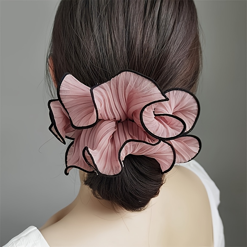 4 Buah/Set Ikat Rambut Kain Be - Travel Accessories Gear ulasan dan harga