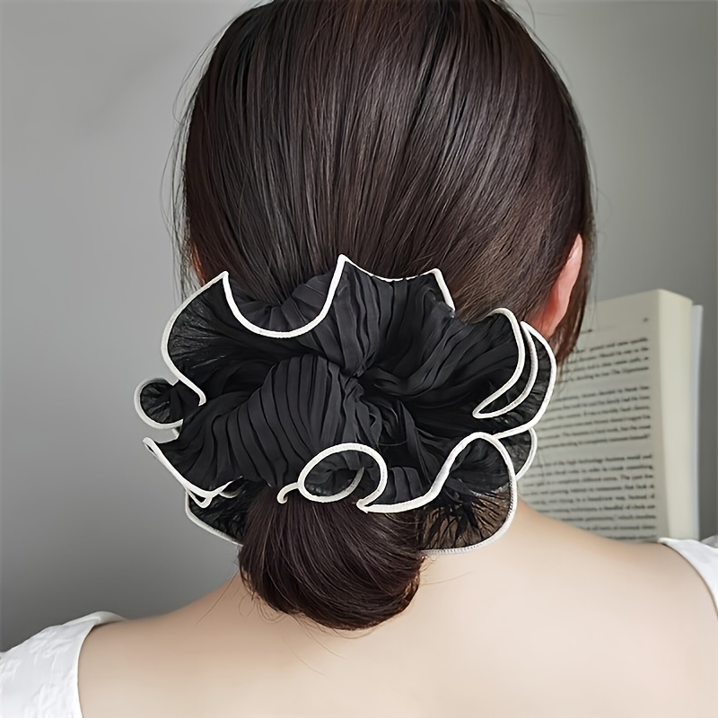 4 Buah/Set Ikat Rambut Kain Be - Travel Accessories Gear ulasan dan harga