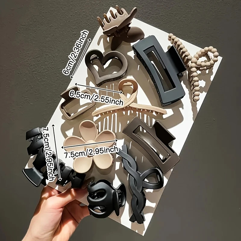 11 Buah Klip Cakar Rambut Anek - Travel Accessories Shops ulasan dan harga