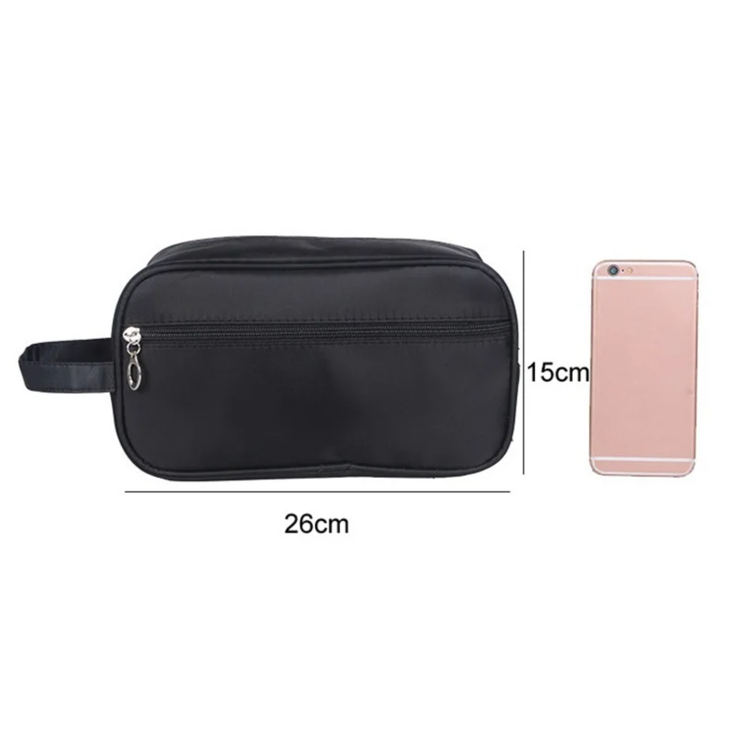 Kotak Kosmetik Ritsleting Rias - Travel Accessories Pouch For Women ulasan dan harga