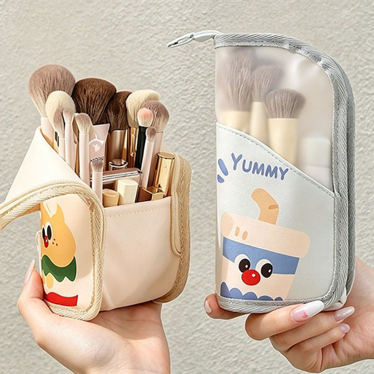 1 Buah Tas Kosmetik Tempat Pen - Travel Accessories Case ulasan dan harga