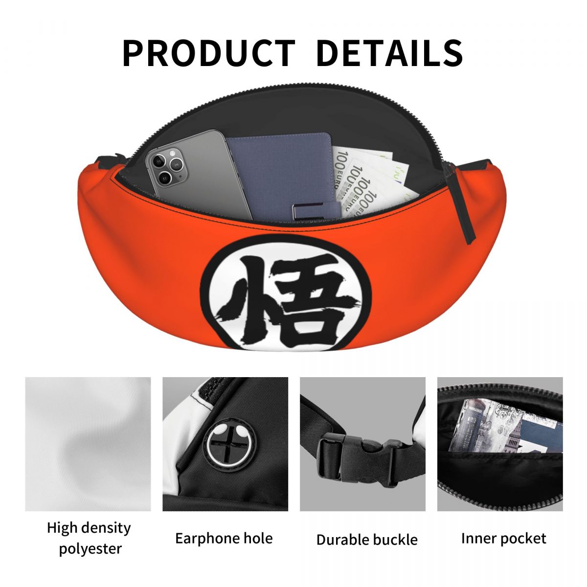 Tas Pinggang Kartun G-Gokues K - Travel Accessories Pouch For Women ulasan dan harga