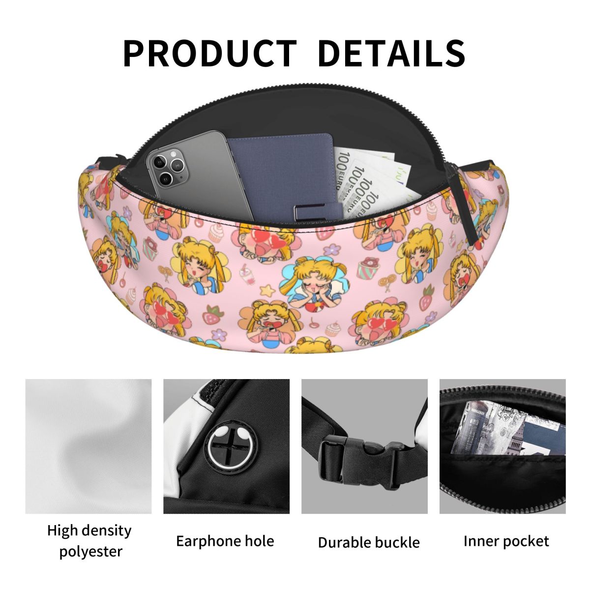 Tas Pinggang Fashion Kustom S- - Travel Accessories Pouch For Women ulasan dan harga