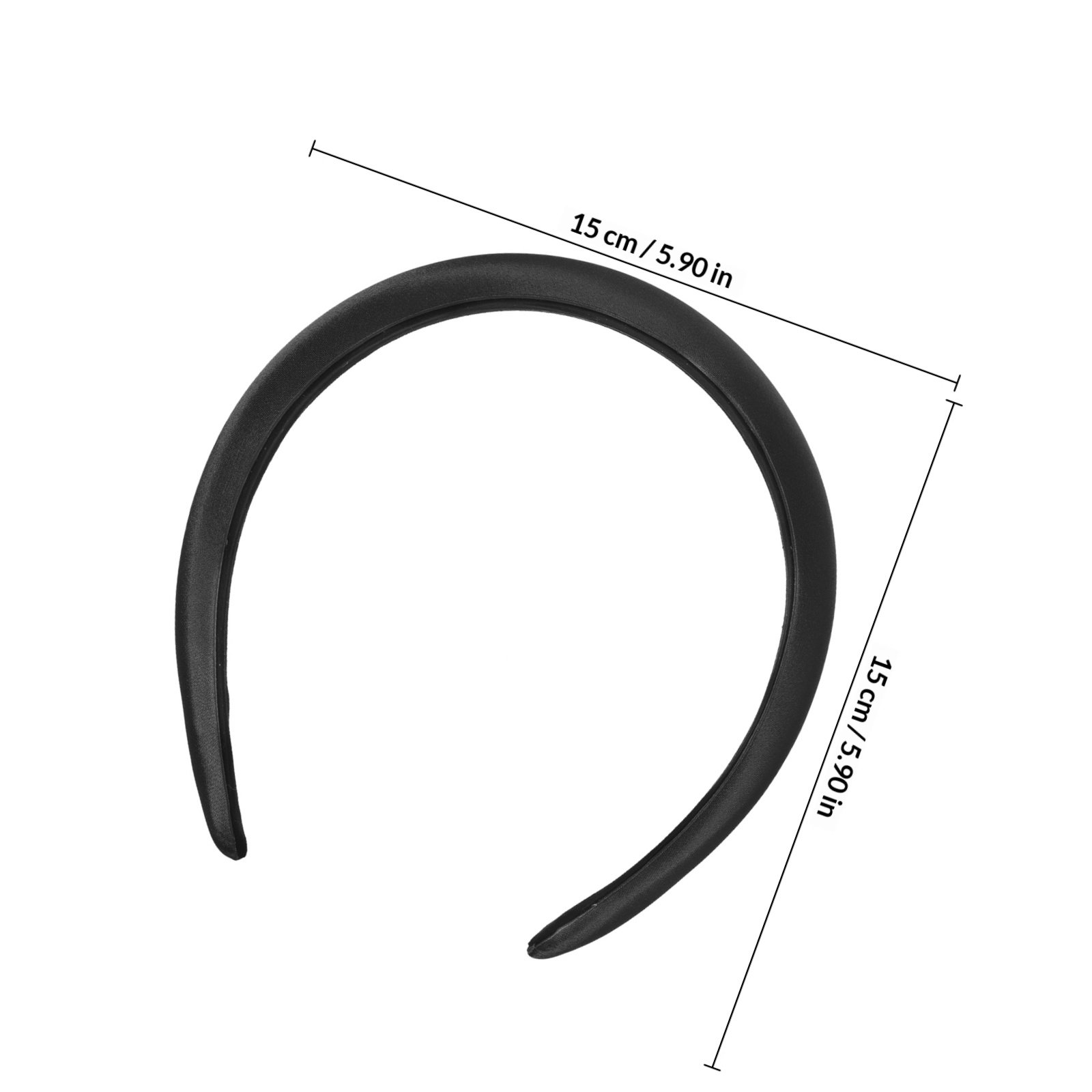 Headband Satin Wanita Lebar Te - Travel Accessories Shops ulasan dan harga
