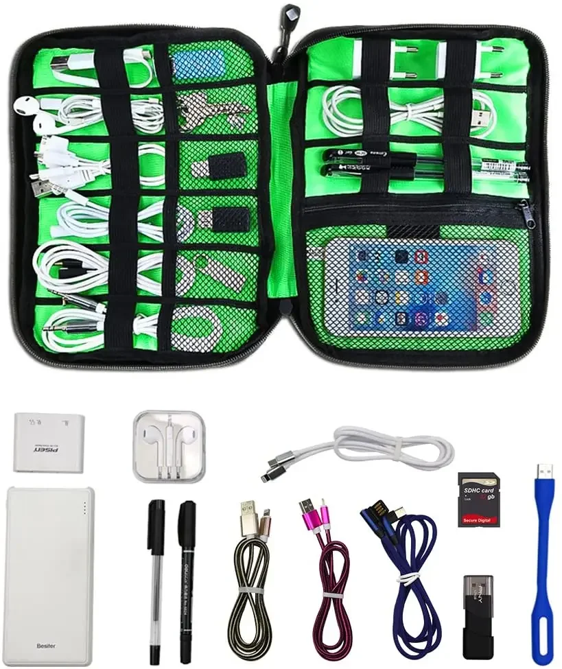 Tas Penyimpanan Pengatur Kabel - Travel Accessories Case ulasan dan harga