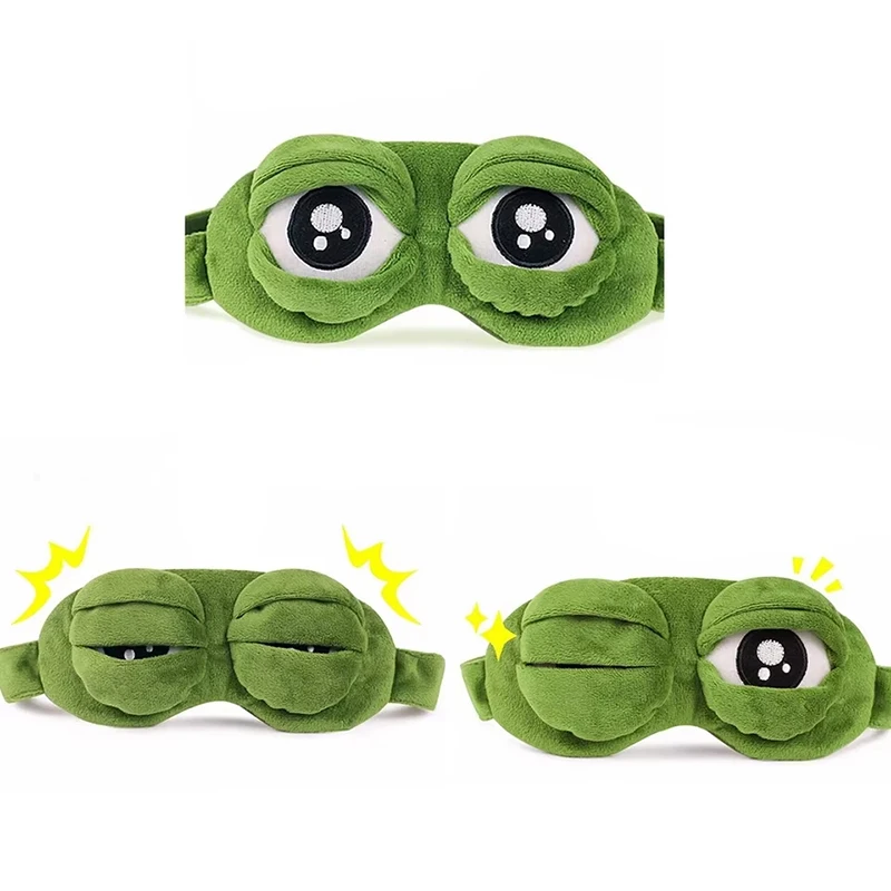 Masker Mata Berbentuk Katak Pe - Travel Accessories Us ulasan dan harga