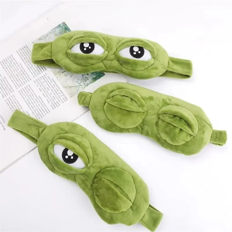 Masker Mata Berbentuk Katak Pe - Travel Accessories Us ulasan dan harga